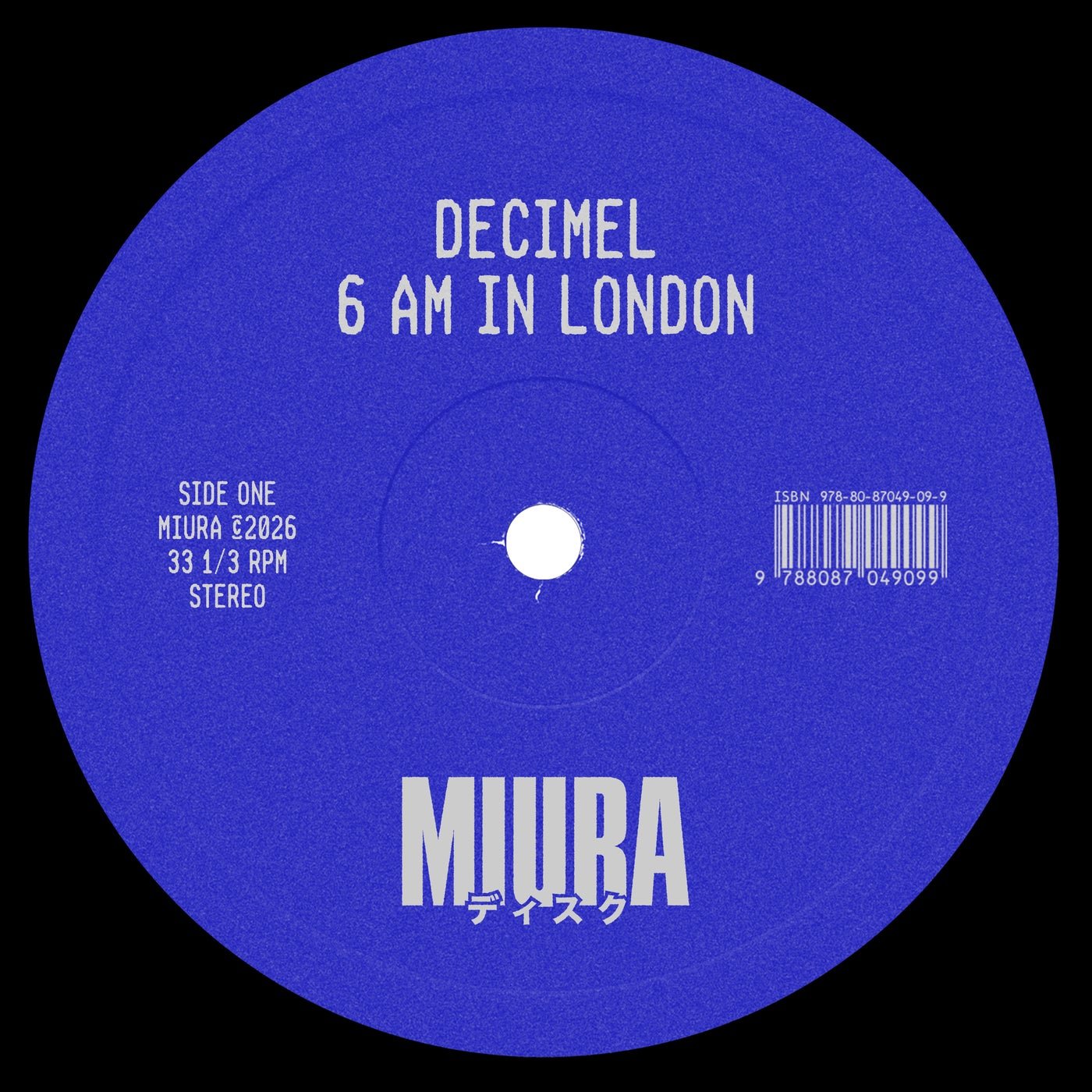 Cover - Decimel - 6AM In London (Original Mix) Promo tools
