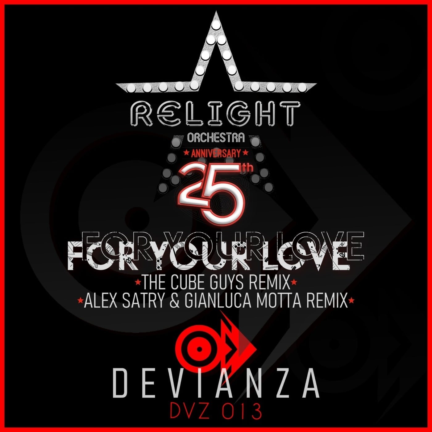 Cover - ReLight Orchestra - For Your Love (The Cube Guys Extended Remix) Promo tools