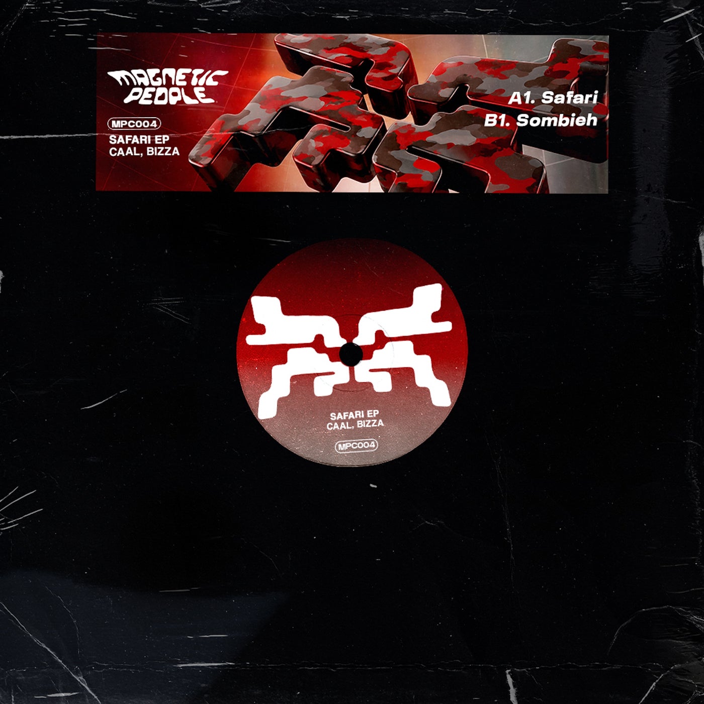 Cover - Caal, BizZa - Sombieh (Original Mix) Promo tools
