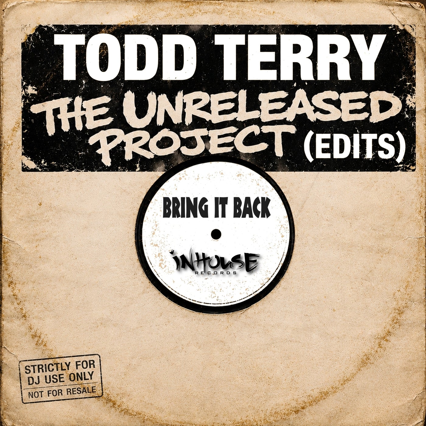 Cover - Todd Terry - Bring It Back (Original Mix) Promo tools