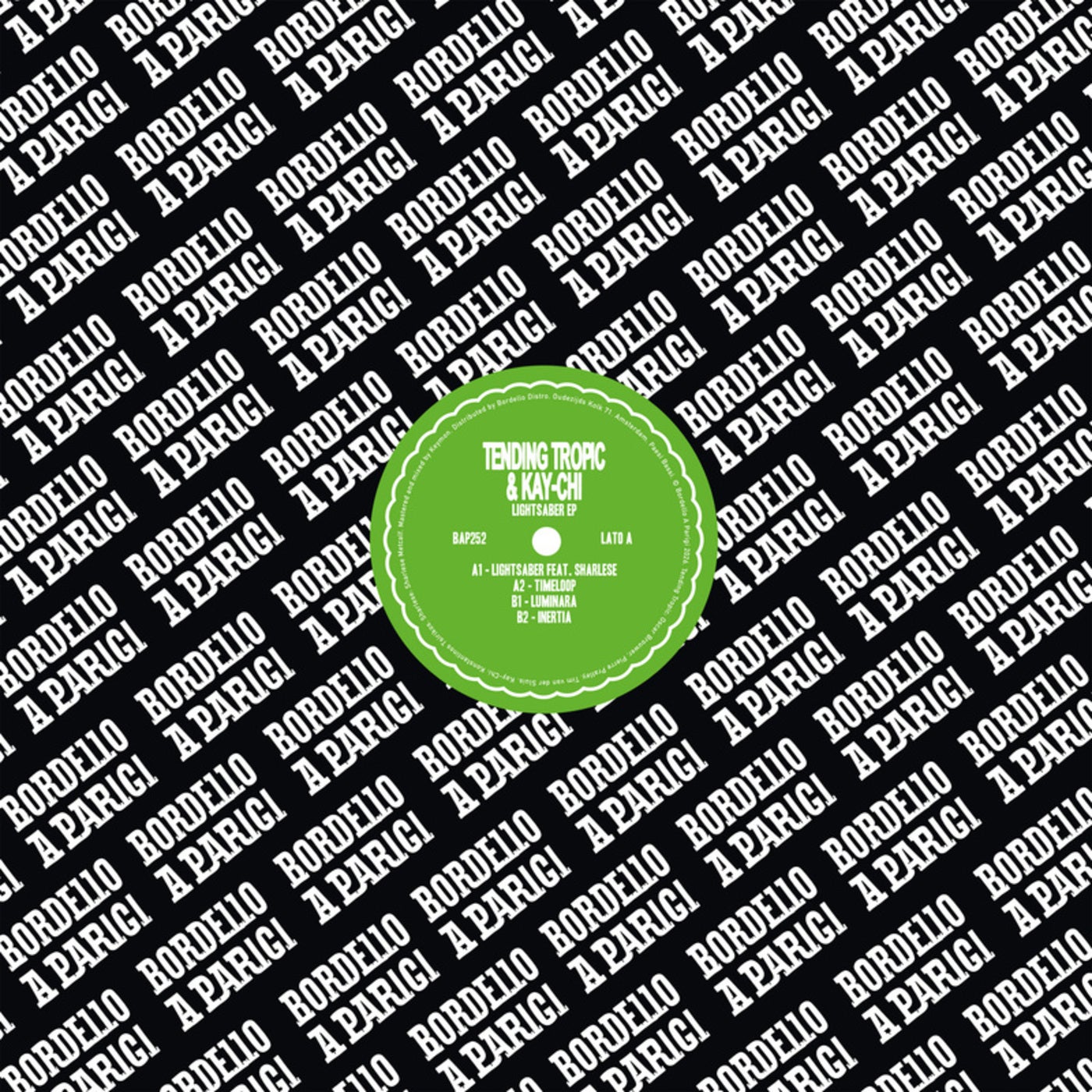 Cover - Kay-Chi, Tending Tropic, Sharlese - Lightsaber featuring Sharlese (Original Mix) Promo tools