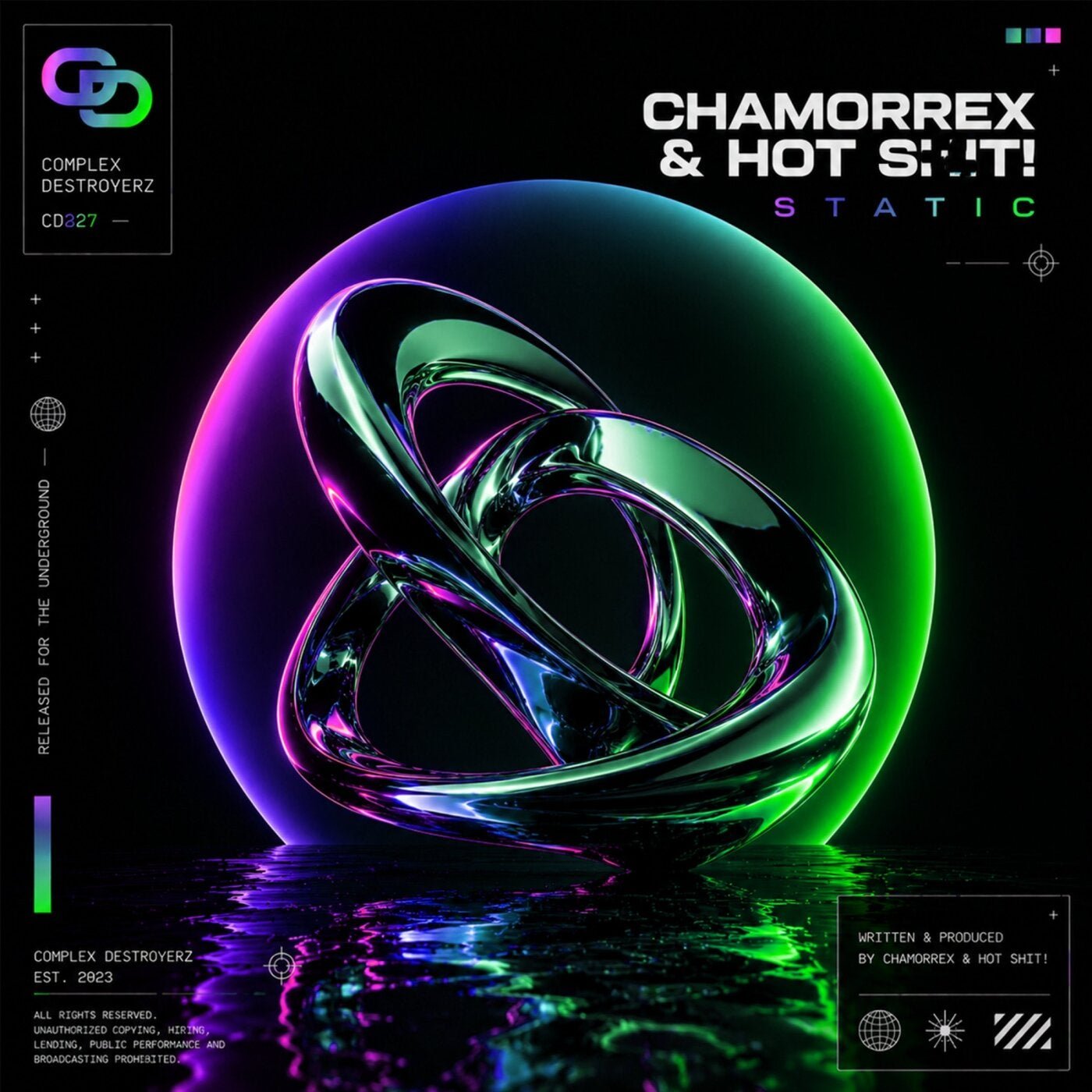 Cover - Hot Shit!, Chamorrex - Static (Extended Mix) 