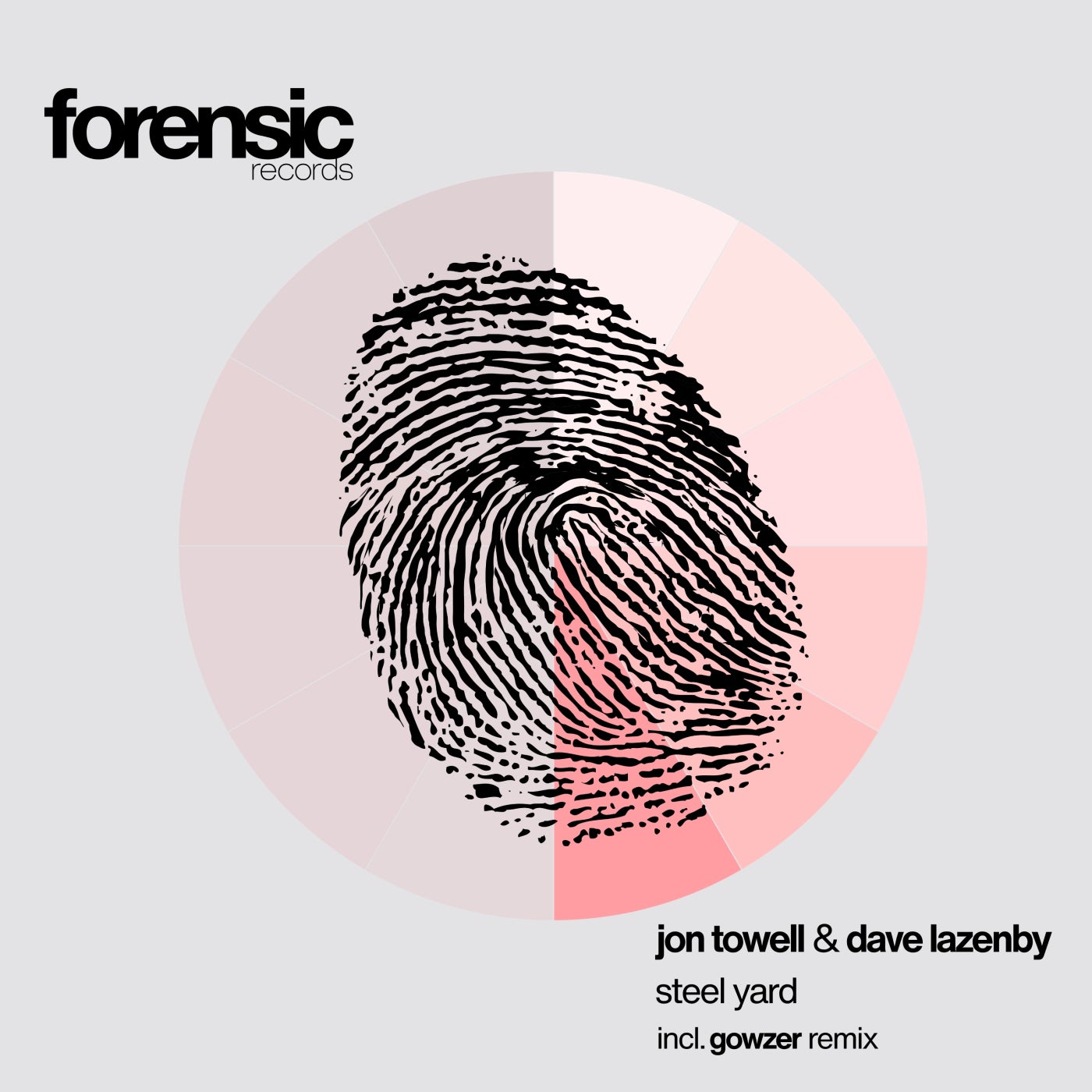 Cover - Jon Towell, Dave Lazenby - Steel Yard (Original Mix) Promo tools