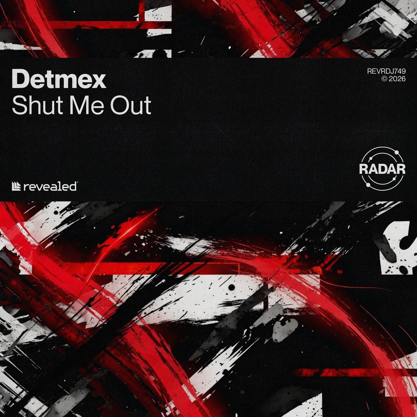 Cover - Detmex - Shut Me Out (Extended Mix) Promo tools