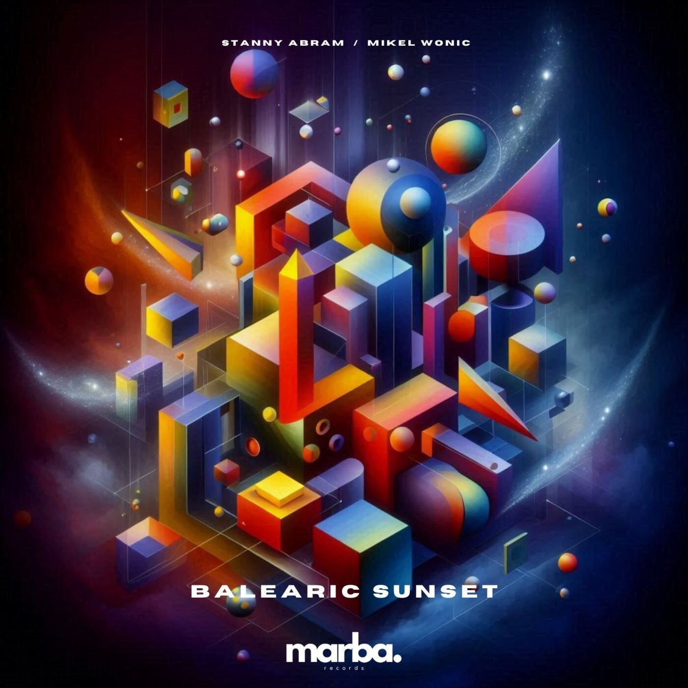 Cover - Stanny Abram, Mikel Wonic - Balearic Sunset (Original Mix) Promo tools