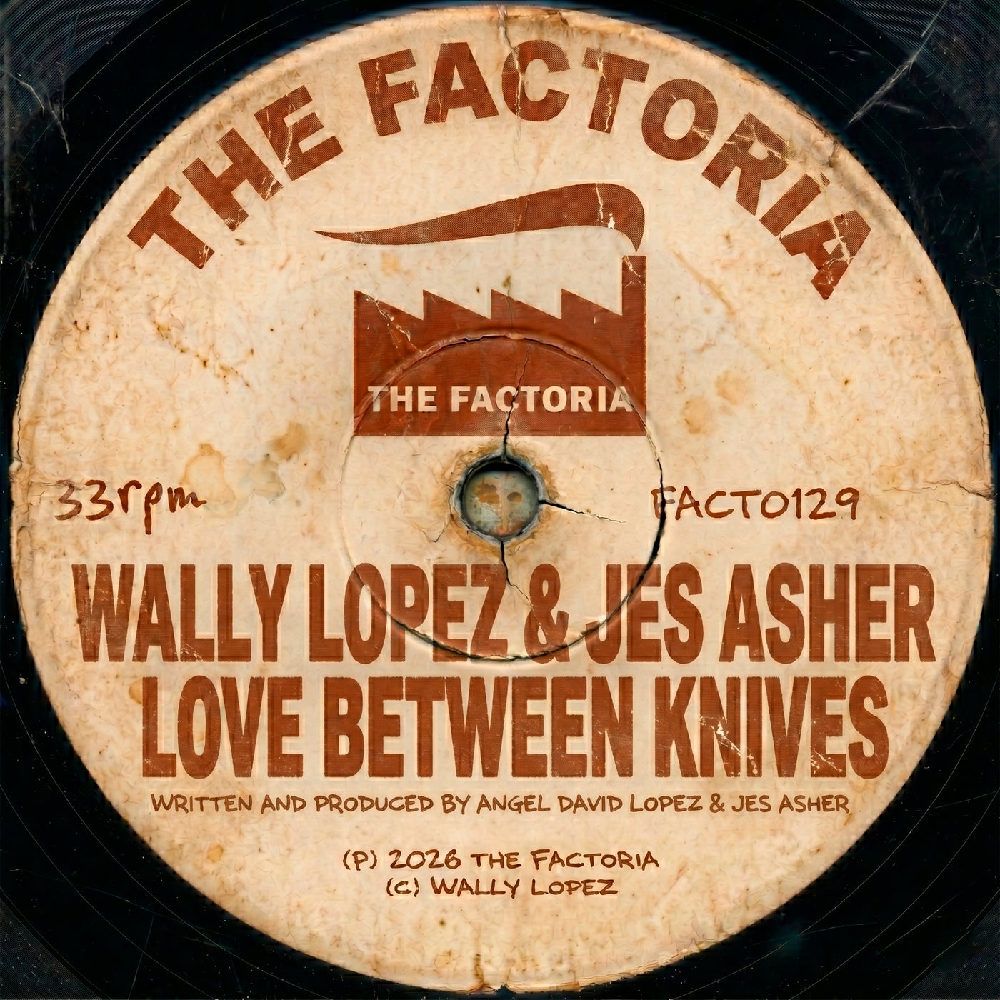 Cover - Wally Lopez, Jes Asher - Love Between Knives (Original Mix) Promo tools