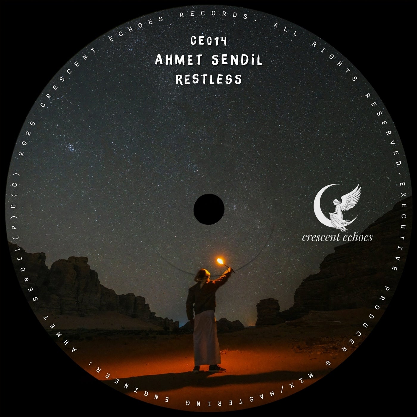 Cover - Ahmet Sendil - Restless (Original Mix) Promo tools