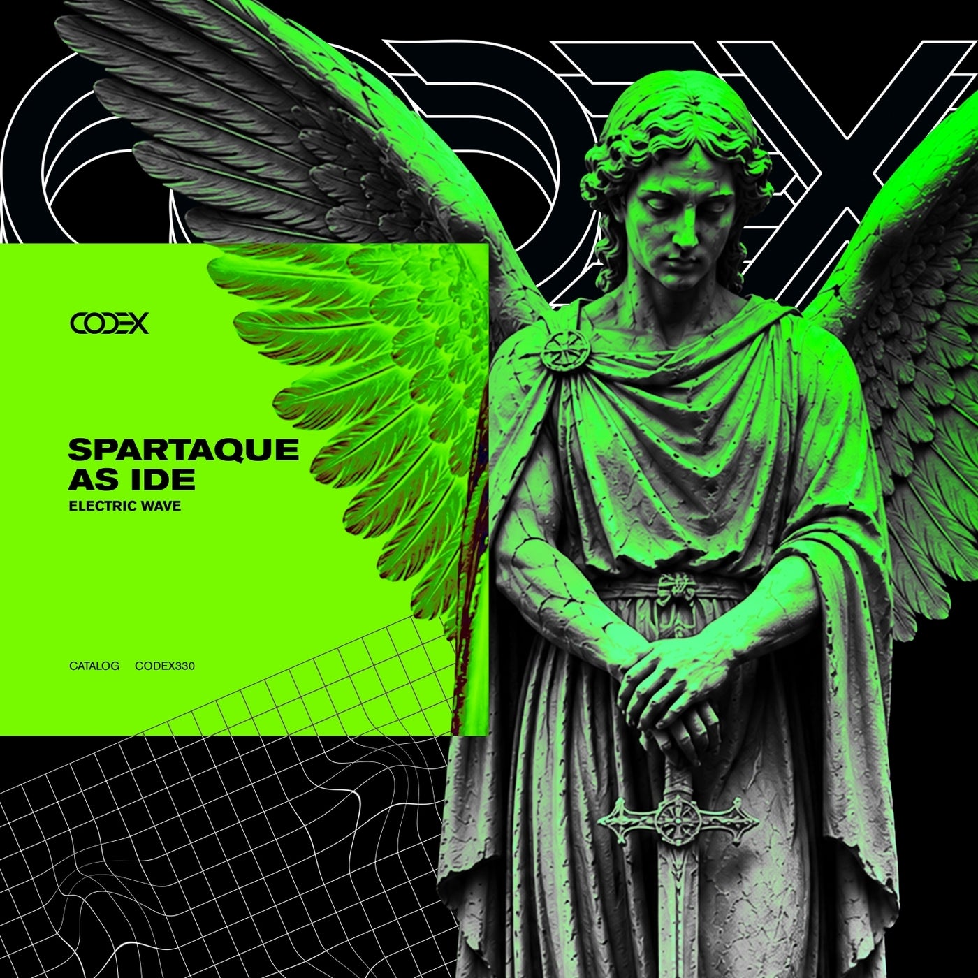 Cover - Spartaque, As Ide - Electric Wave (Extended Mix) Promo tools