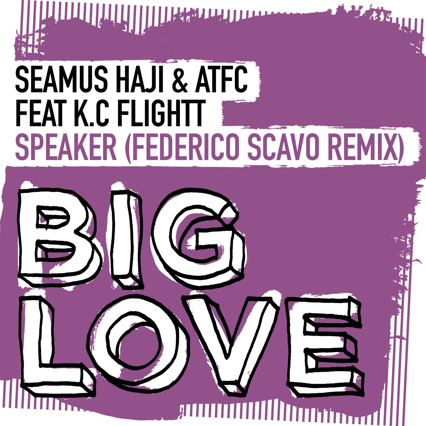 Cover - ATFC, Seamus Haji, K.C Flightt - Speaker (Federico Scavo Extended Remix) Promo tools