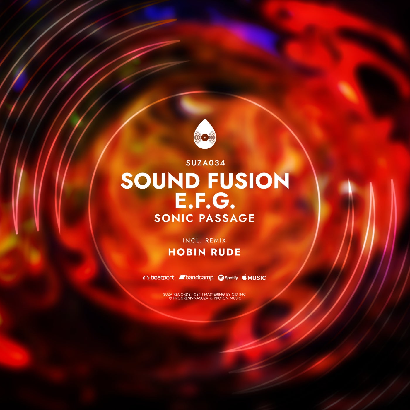 Cover - Sound Fusion - Sonic Passage (E.F.G. Mix) Promo tools