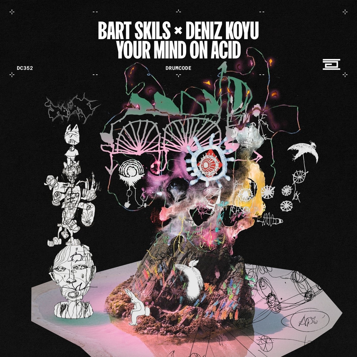Cover - Bart Skils, Deniz Koyu - Your Mind on Acid (Original Mix) Promo tools