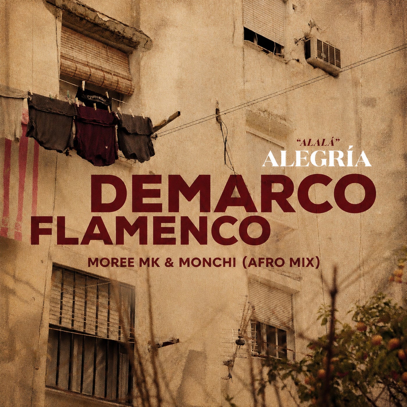 Cover - Moree MK, Demarco Flamenco, MonchiDj - Alegría (Afro Mix) Promo tools