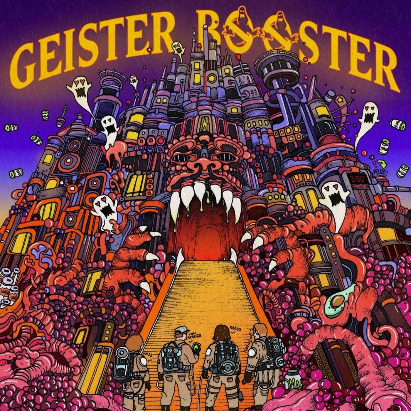 Cover - Reyneke, Seebo, von Spazier, Late Night Jockel Session - Geister Booster (Original Mix) Promo tools