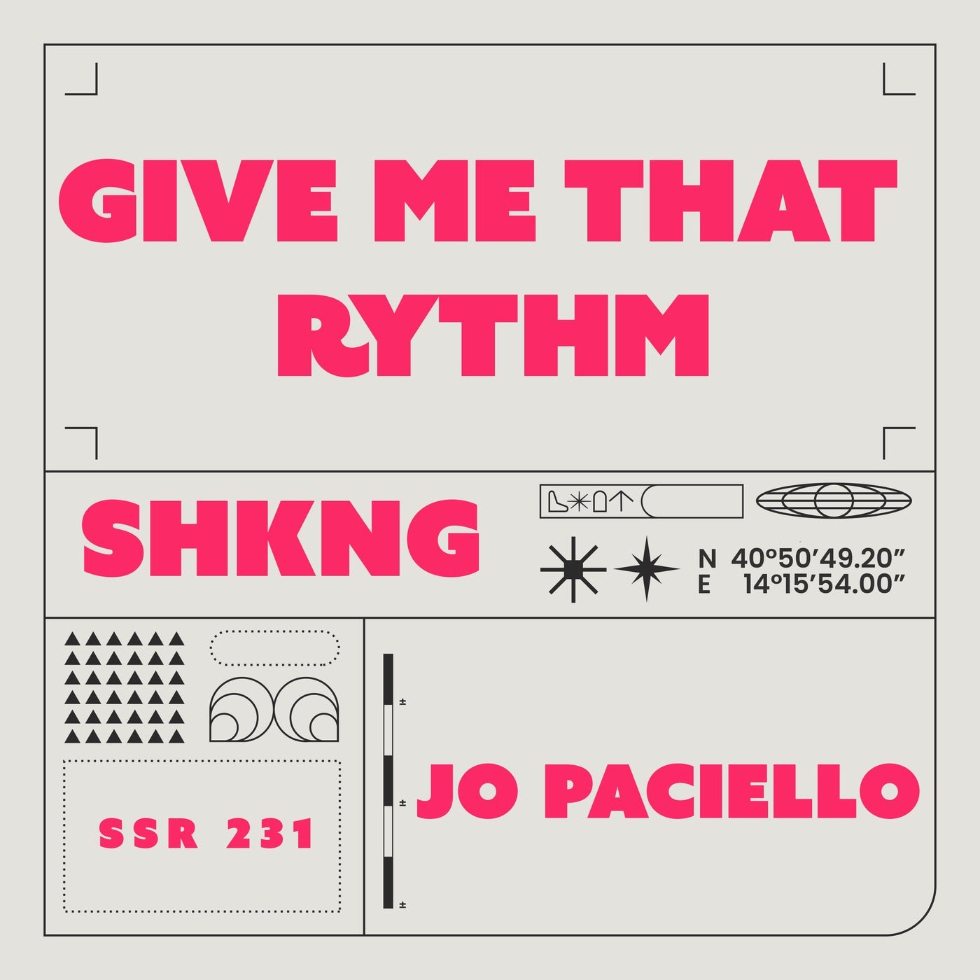 Cover - Jo Paciello - Give Me That Rythm (Extended Mix) Promo tools