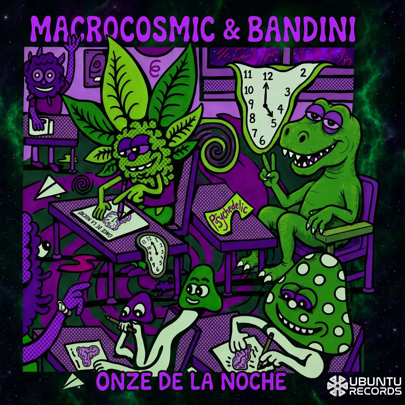 Cover - Macrocosmic, Bandini BR - Onze De La Noche (Original Mix) Promo tools