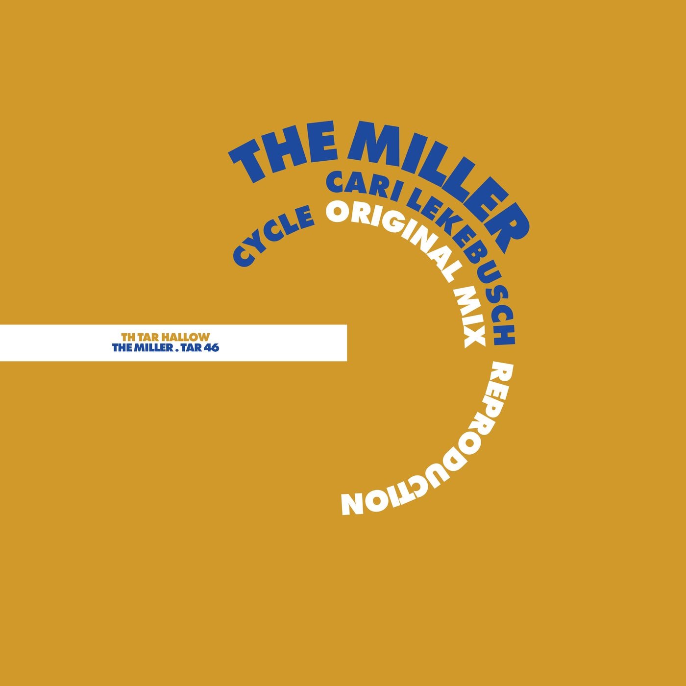 Cover - The Miller - Cycle (Original Mix) Promo tools