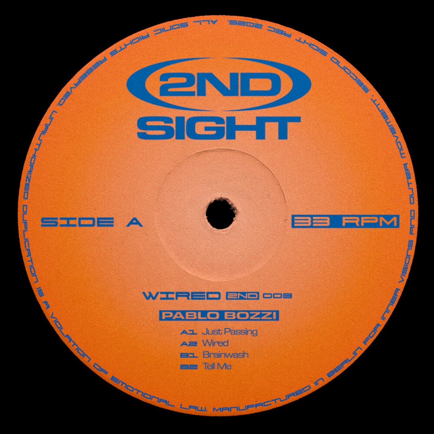 Cover - Pablo Bozzi - Brainwash (Original Mix) Promo tools