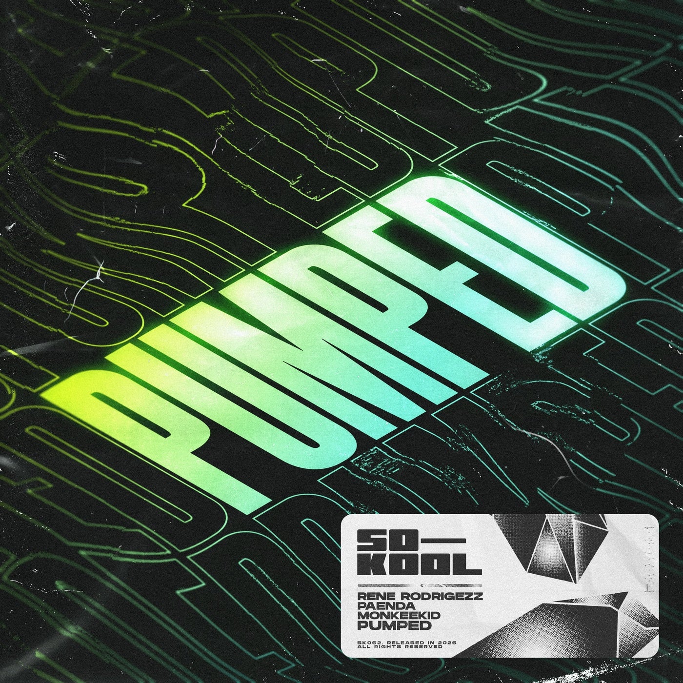 Cover - Rene Rodrigezz, PAENDA, Monkeekid - Pumped (Extended Mix) Promo tools