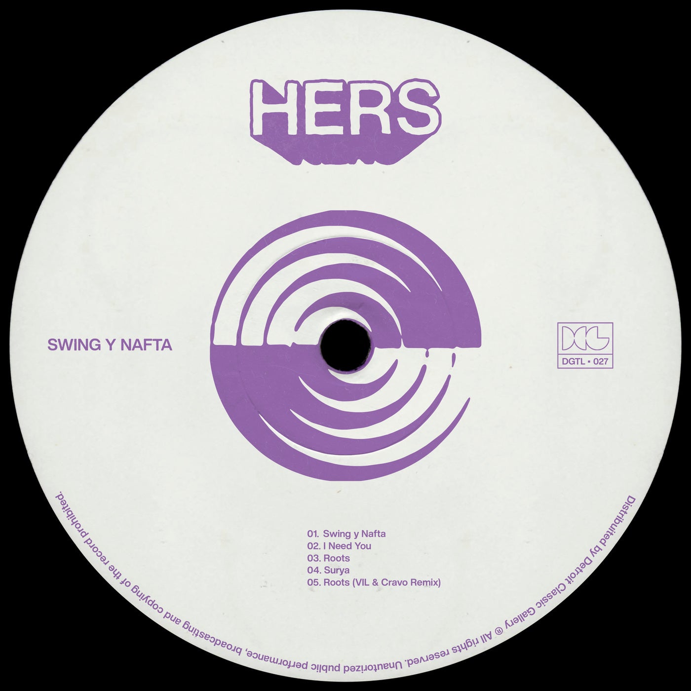 Cover - HERS - Roots (Original Mix) Promo tools