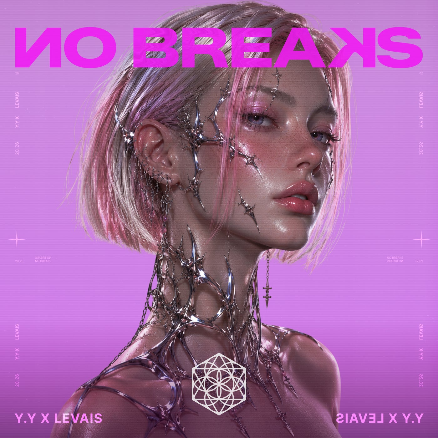 Cover - Y.Y, Levais - No Breaks (Instrumental Mix) Promo tools