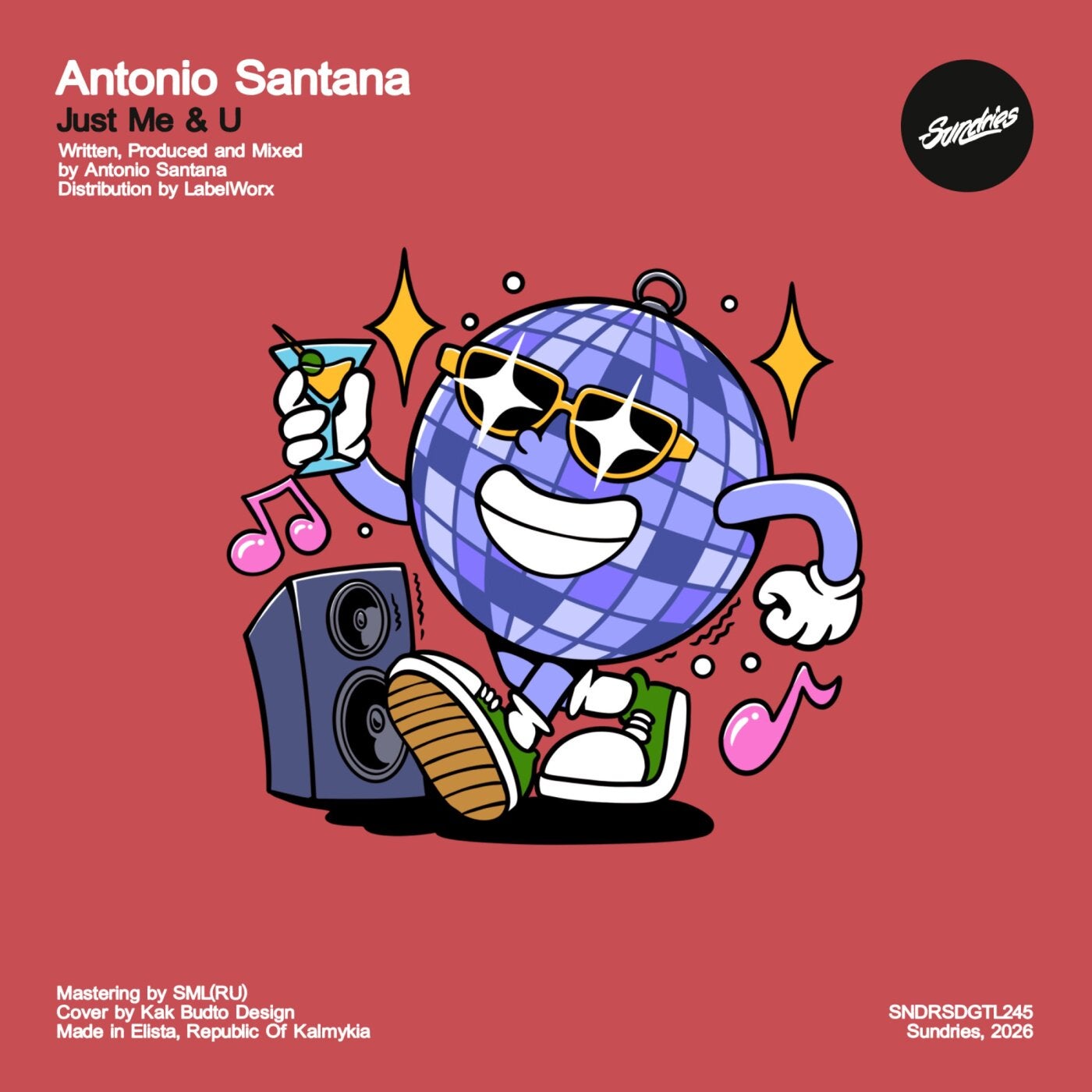 Cover - Antonio Santana - Just Me & U (Original Mix) Promo tools