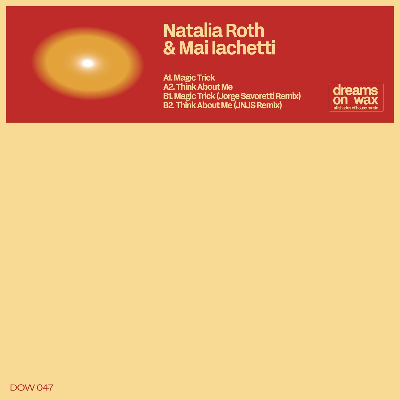 Cover - Natalia Roth, Mai iachetti - Think About Me (JNJS Remix) Promo tools