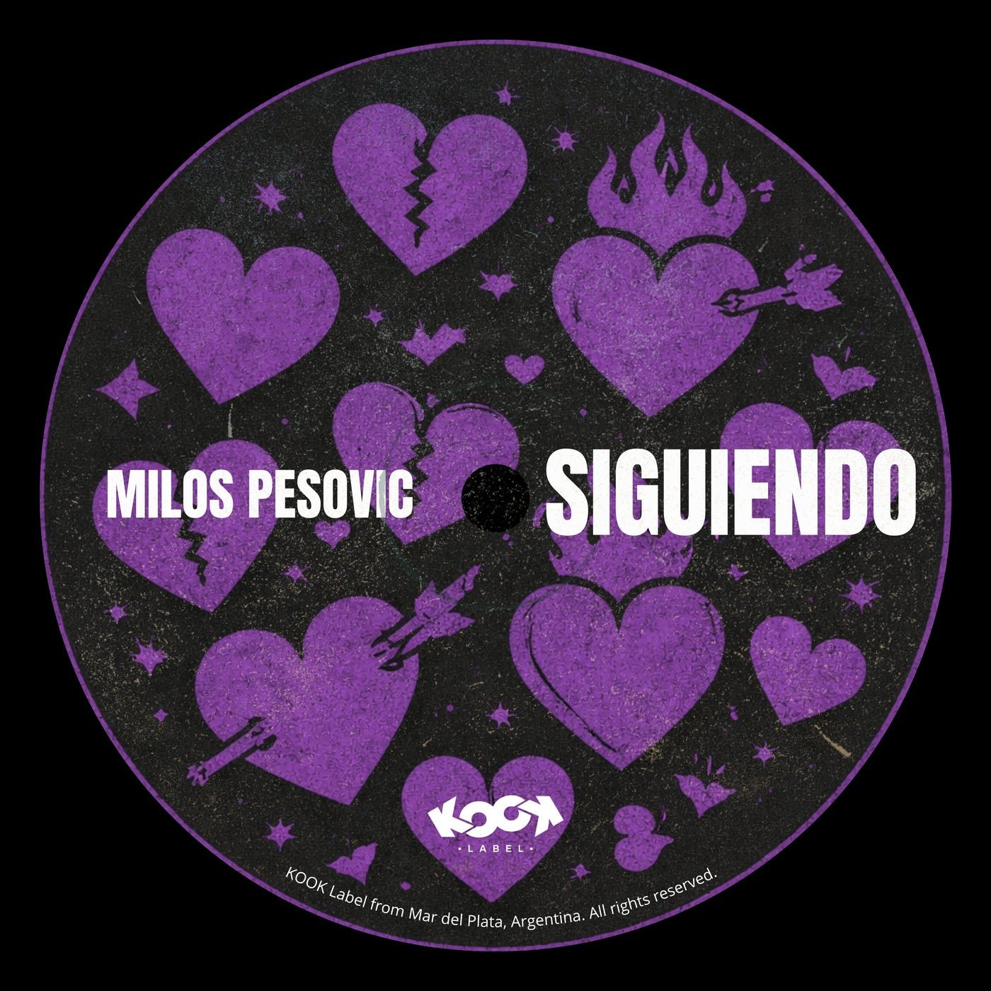 Cover - Milos Pesovic - Siguiendo (Original Mix) Promo tools