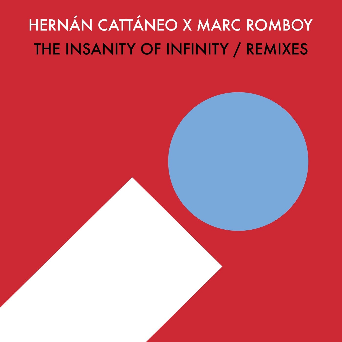 Cover - Hernan Cattaneo, Marc Romboy - The Insanity of Infinity (Frank Sonic & Drumcomplex Remix) Promo tools