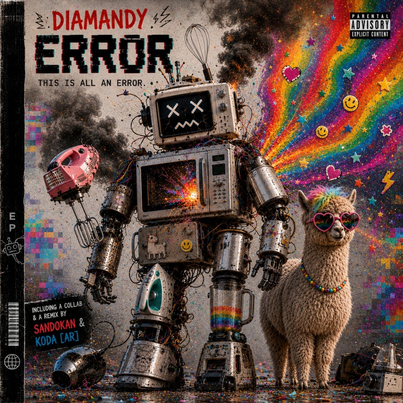 Cover - Diamandy, Sandokan - Error (KODA (AR) Remix) Promo tools