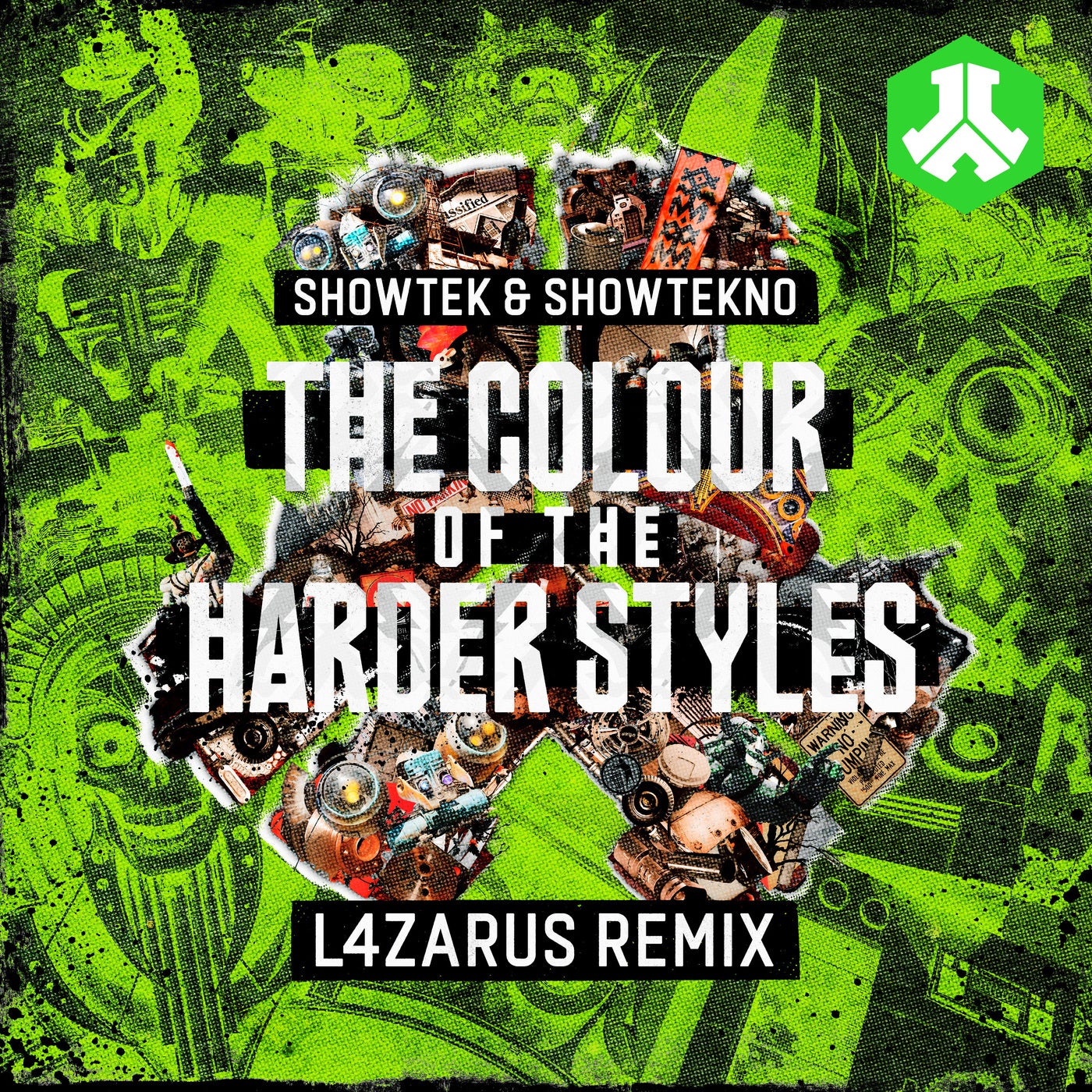 Cover - Showtek, L4ZARUS, SHOWTEKNO - The Colour Of The Harder Styles (L4ZARUS Remix) Promo tools