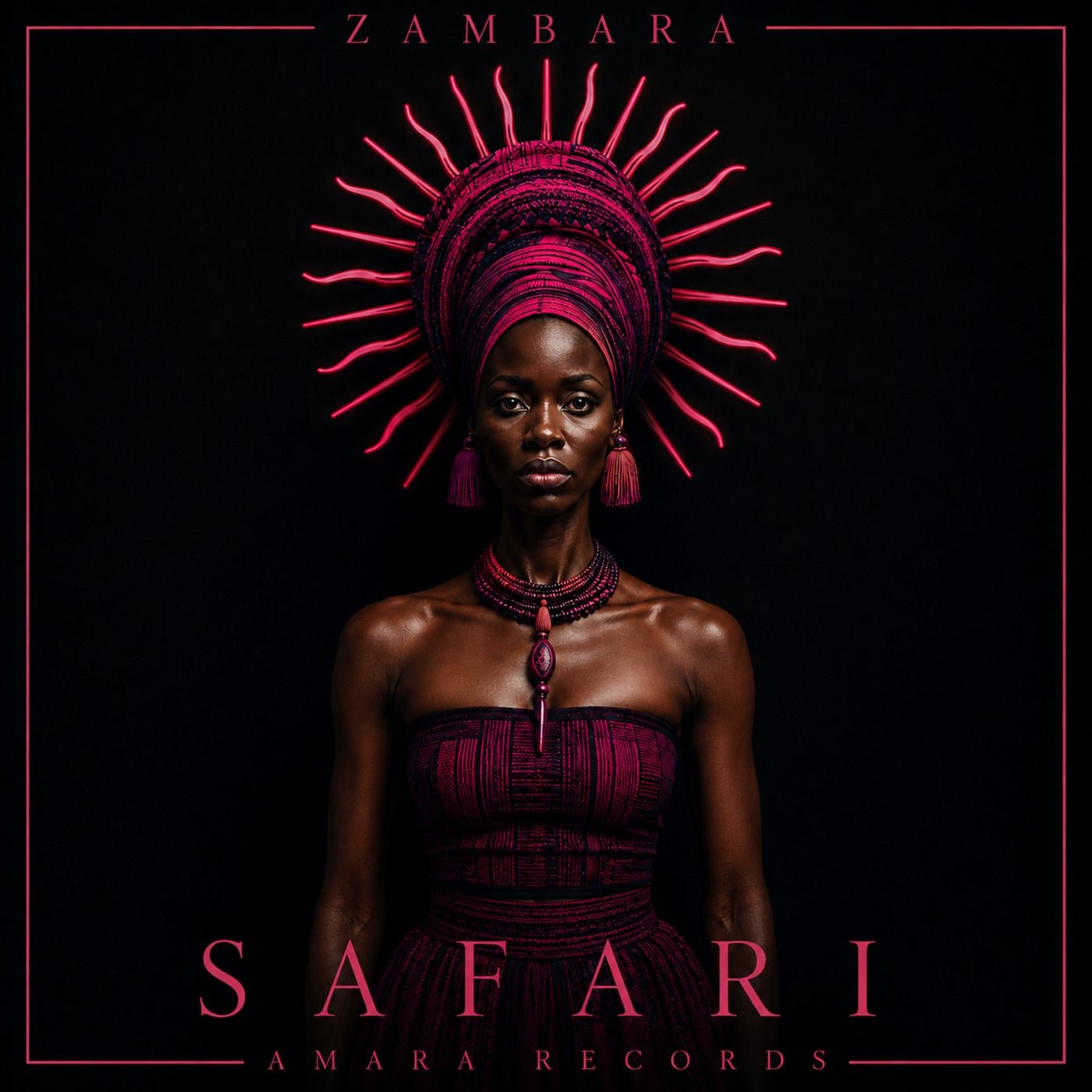 Cover - ZAMBARA - Safari (Melodic Afro House) (Original Mix) Promo tools