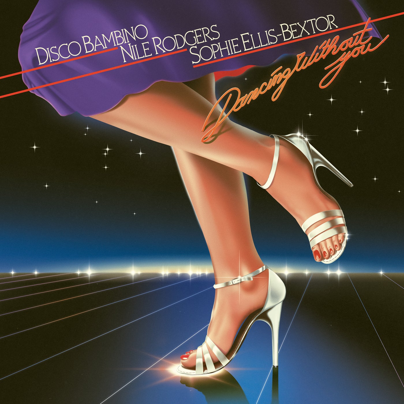 Cover - Nile Rodgers, Sophie Ellis-Bextor, Disco Bambino - Dancing Without You (Extended Mix) Promo tools