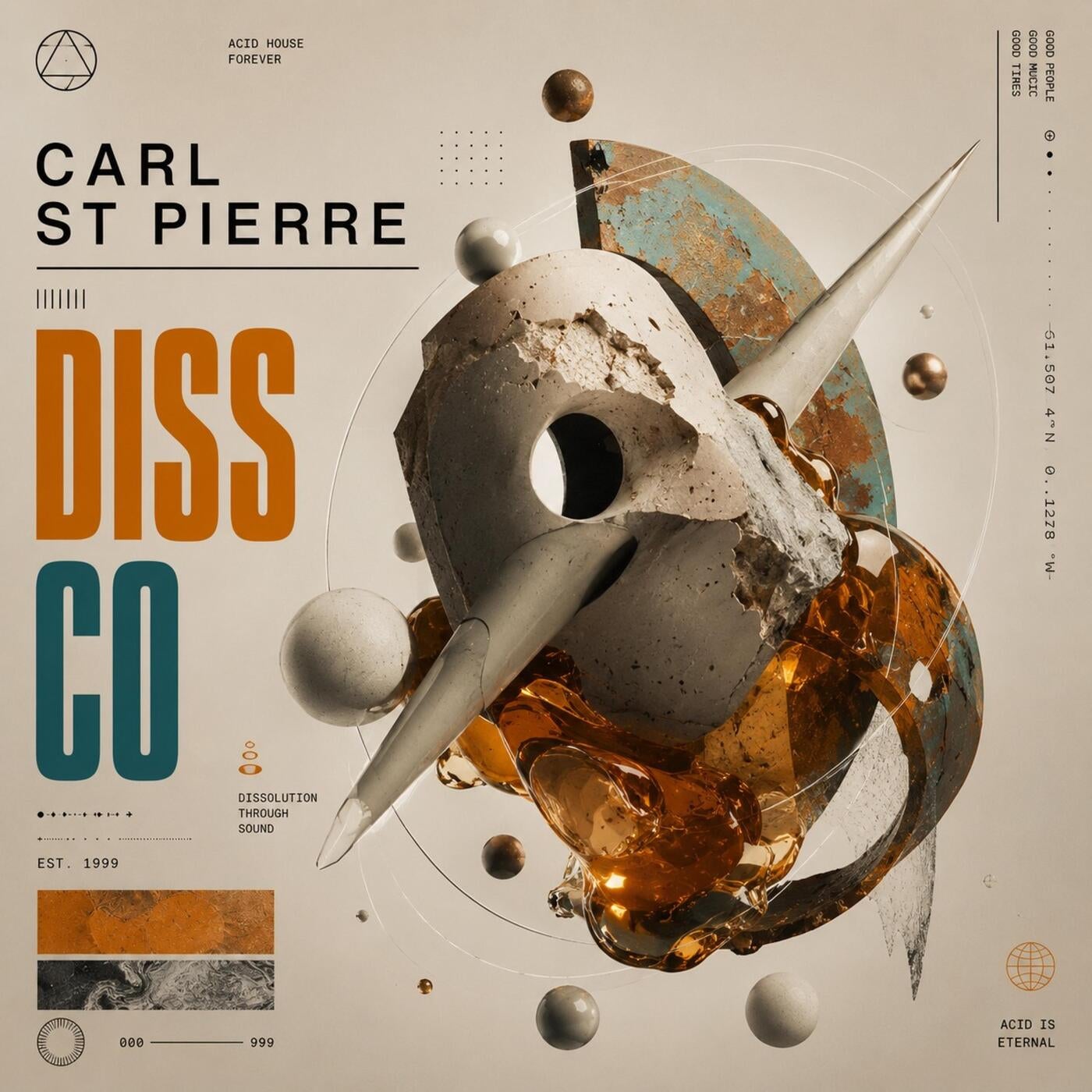 Cover - Carl St. Pierre - Diss Co (Original Mix) Promo tools