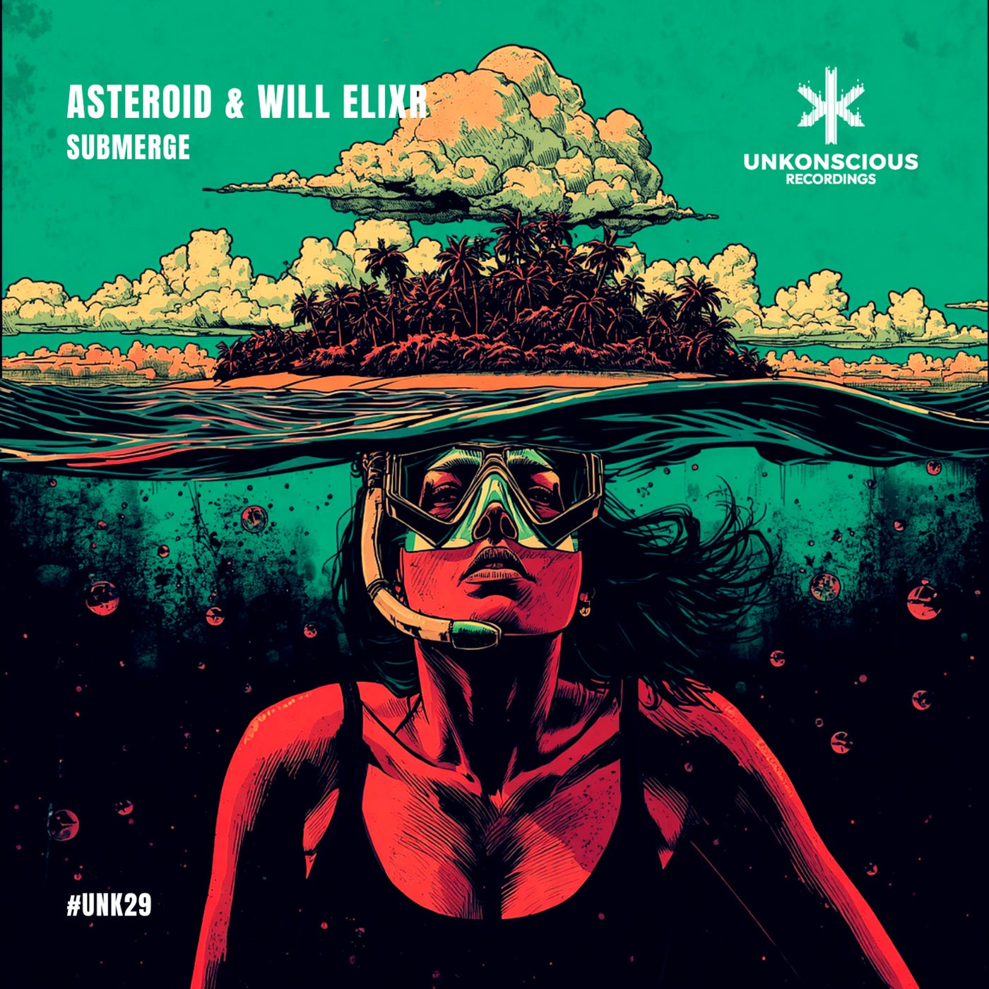 Cover - Asteroid, Will Elixr - Submerge (Extended Mix) Promo tools