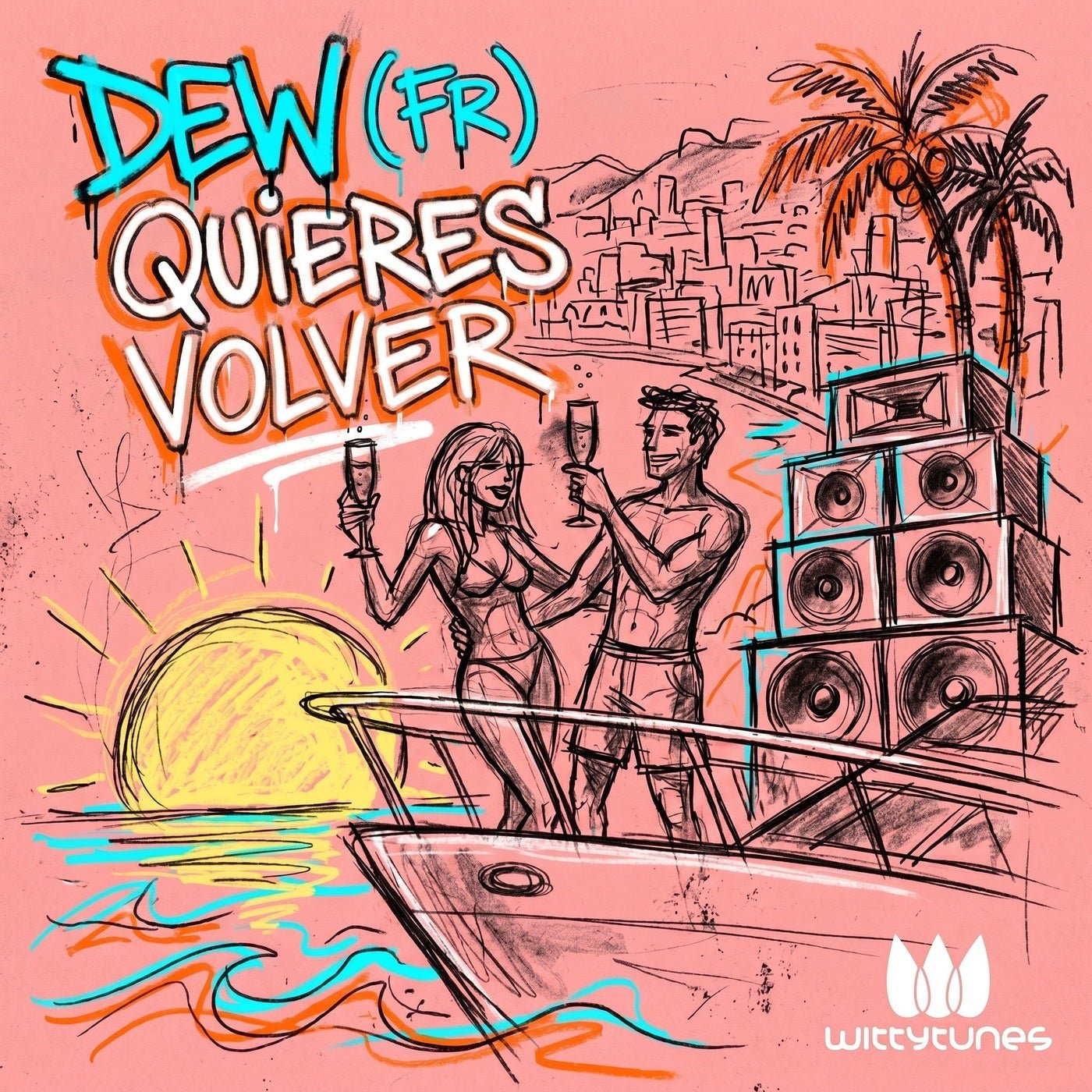 Cover - Dew (FR) - Quieres Volver (Extended Mix) Promo tools
