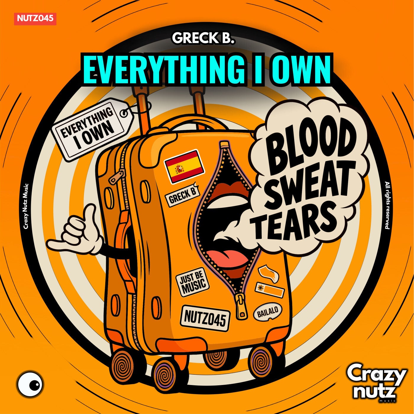 Cover - Greck B. - Everything I Own (Original Mix) Promo tools