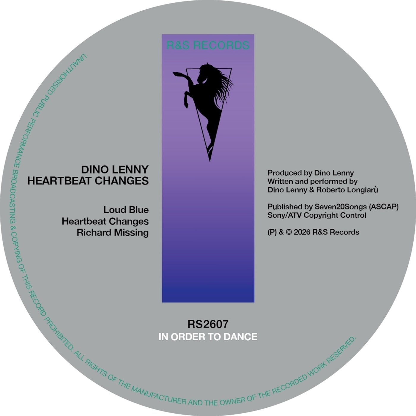 Cover - Dino Lenny - Loud Blue (Original Mix) Promo tools