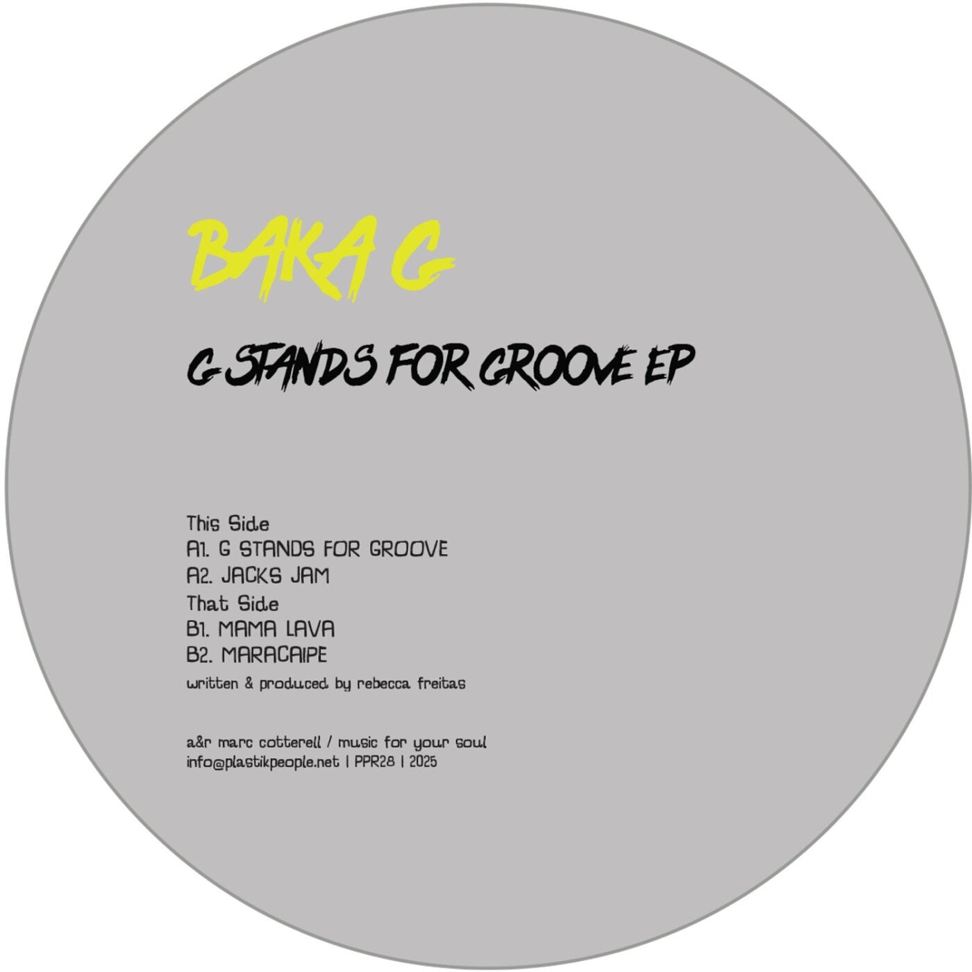 Cover - Baka G - Jacks Jam (Original Mix) Promo tools