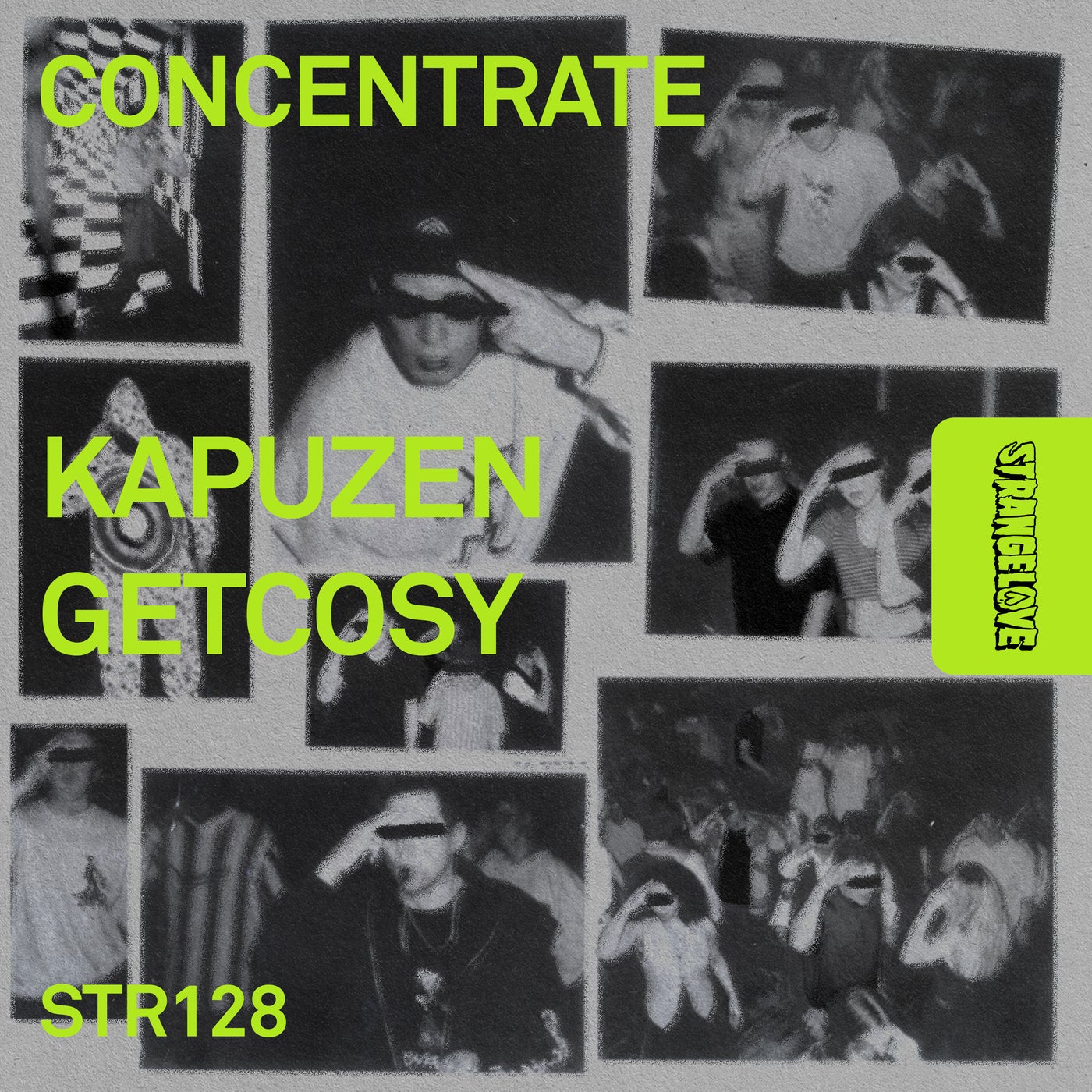 Cover - GetCosy, Kapuzen - Concentrate (Extended Mix) Promo tools