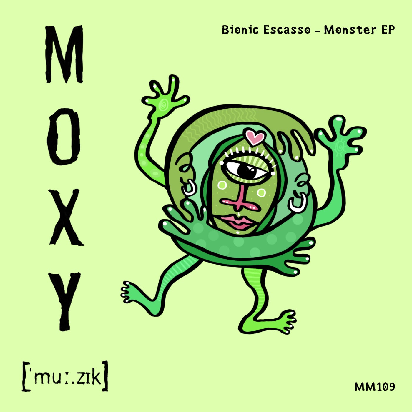 Cover - Bionic Escasso - Monster (Original Mix) Promo tools