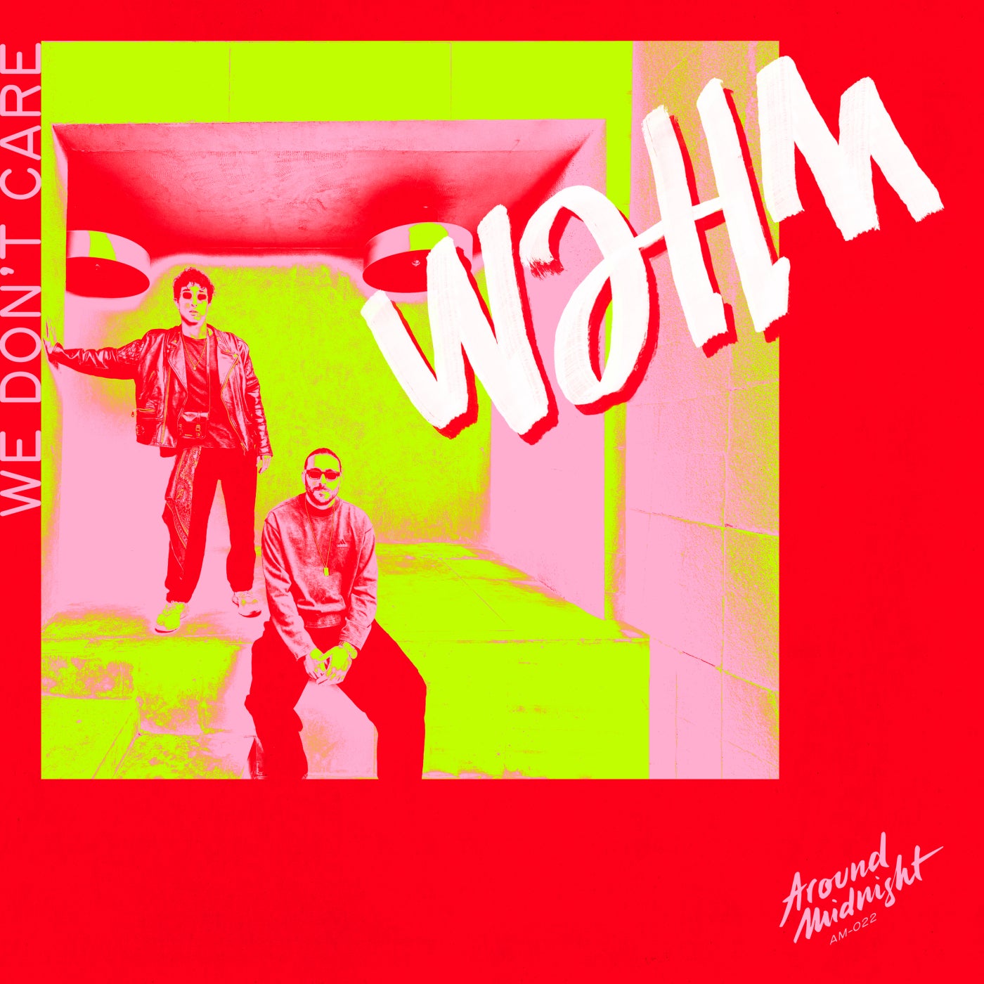 Cover - WAHM (FR) - We Don't Care (Extended Mix) Promo tools