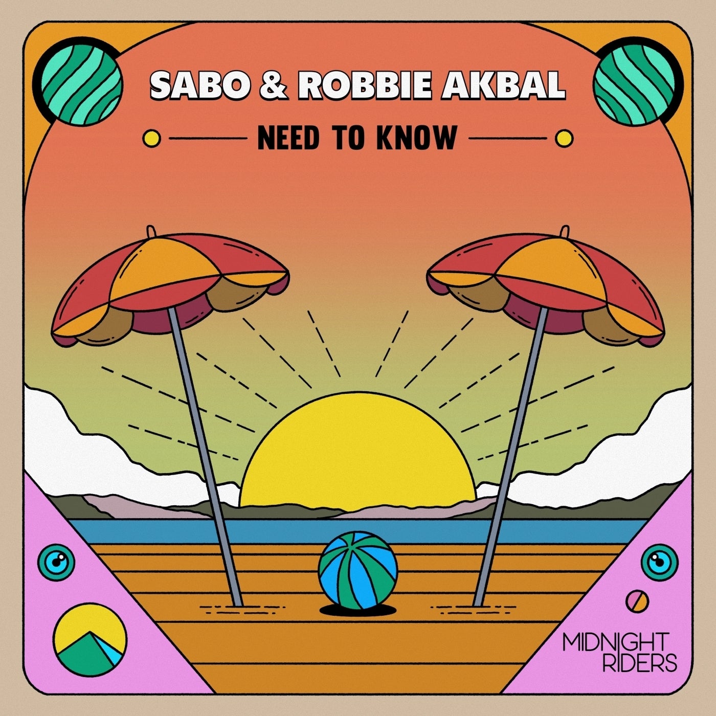 Cover - Sabo, Robbie Akbal - Need to Know (Original Mix) Promo tools