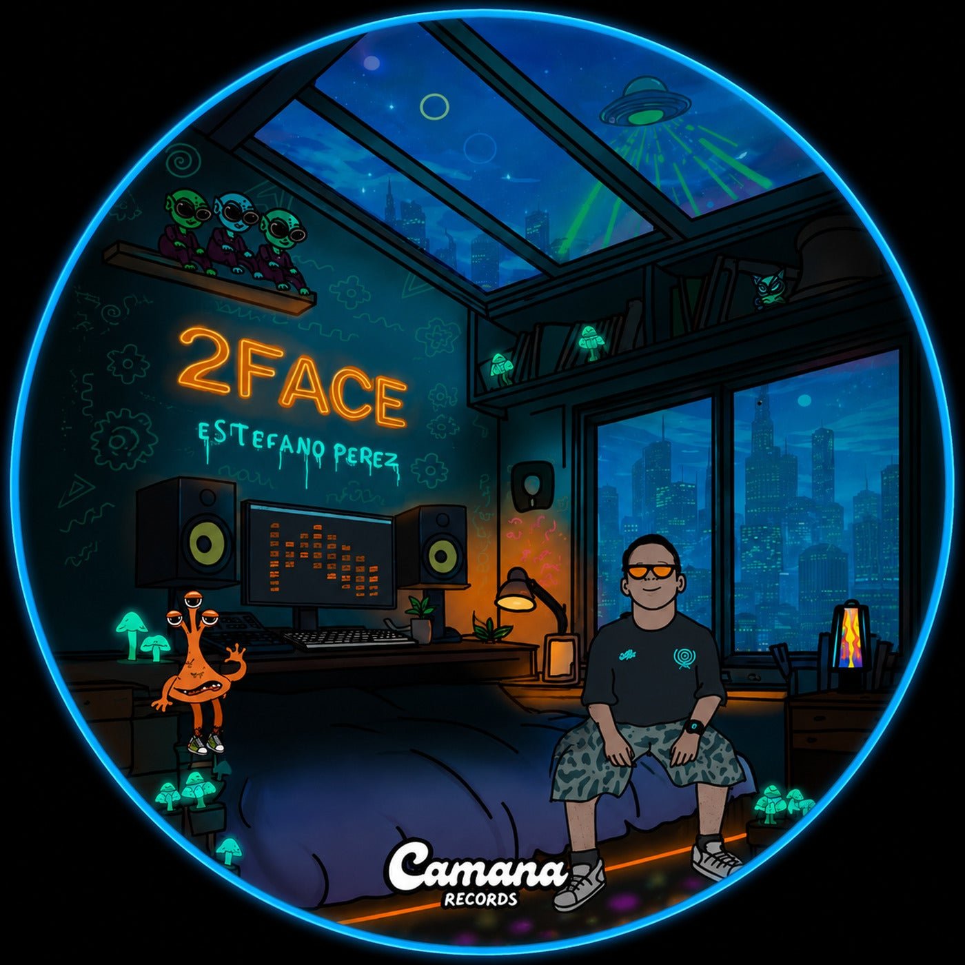 Cover - Estefano Perez - 2face (Original Mix) Promo tools