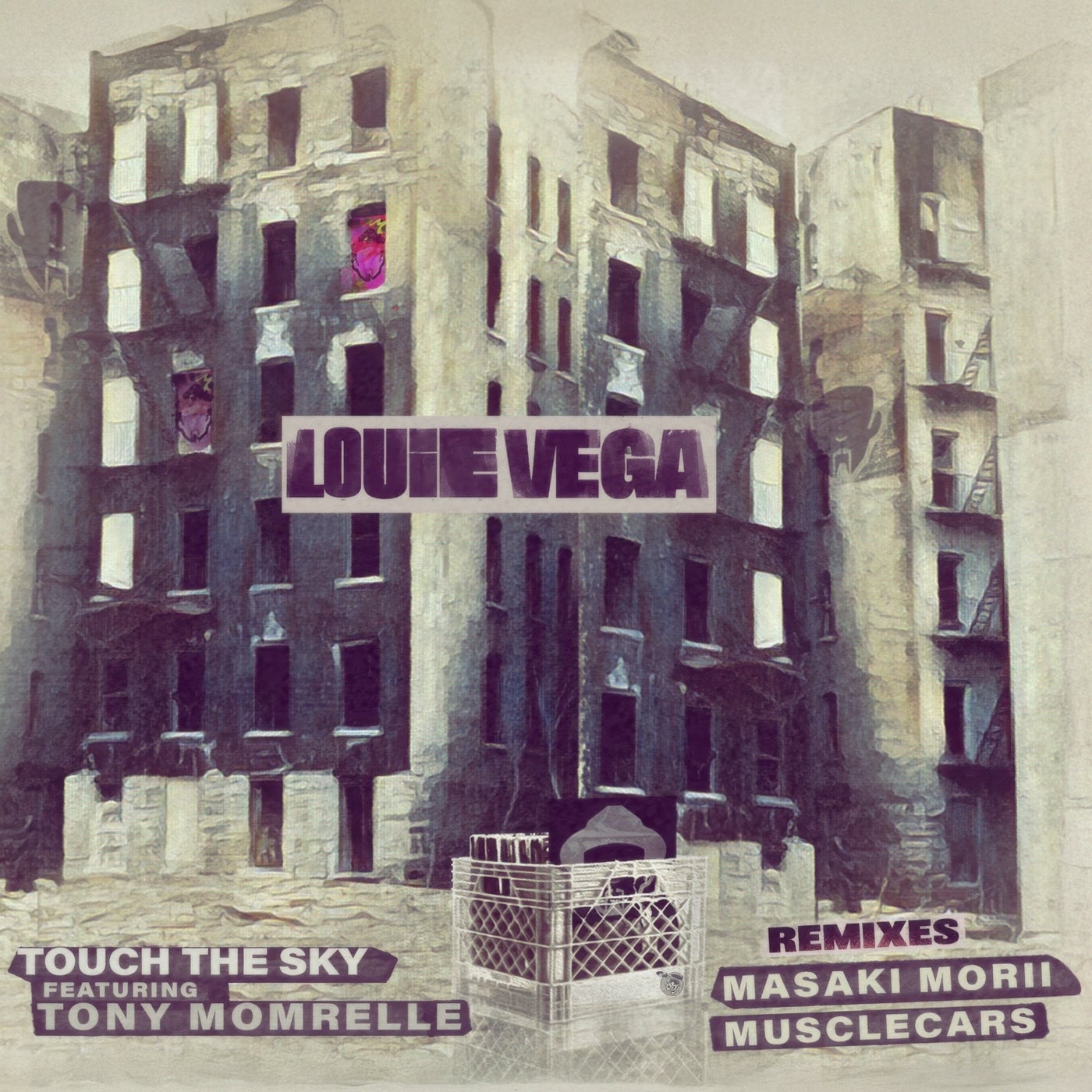 Cover - Louie Vega, Tony Momrelle - Touch The Sky (feat. Tony Momrelle) (Masaki Morii Extended Remix) Promo tools