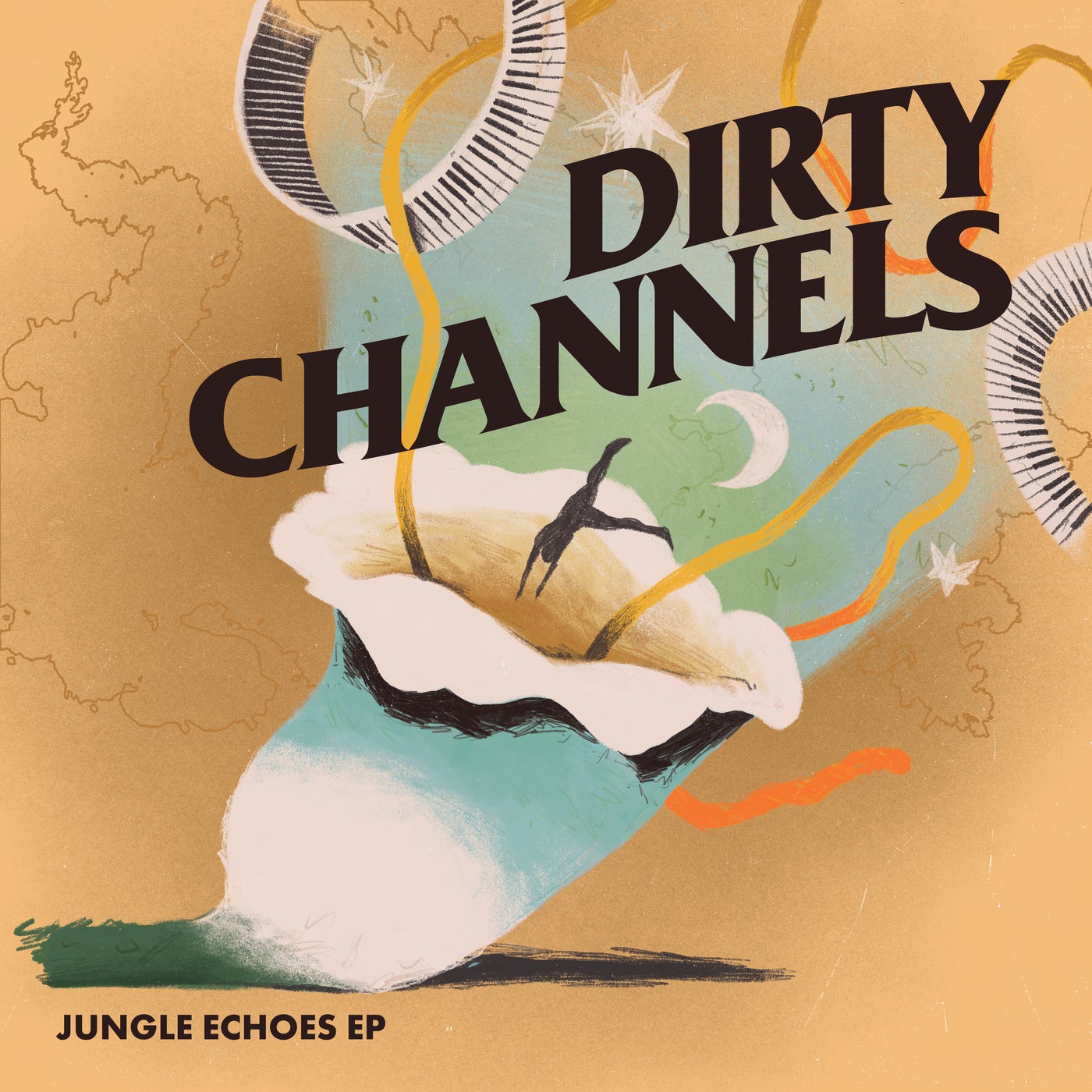 Cover - Dirty Channels - Jungle Echoes (Original Mix) Promo tools
