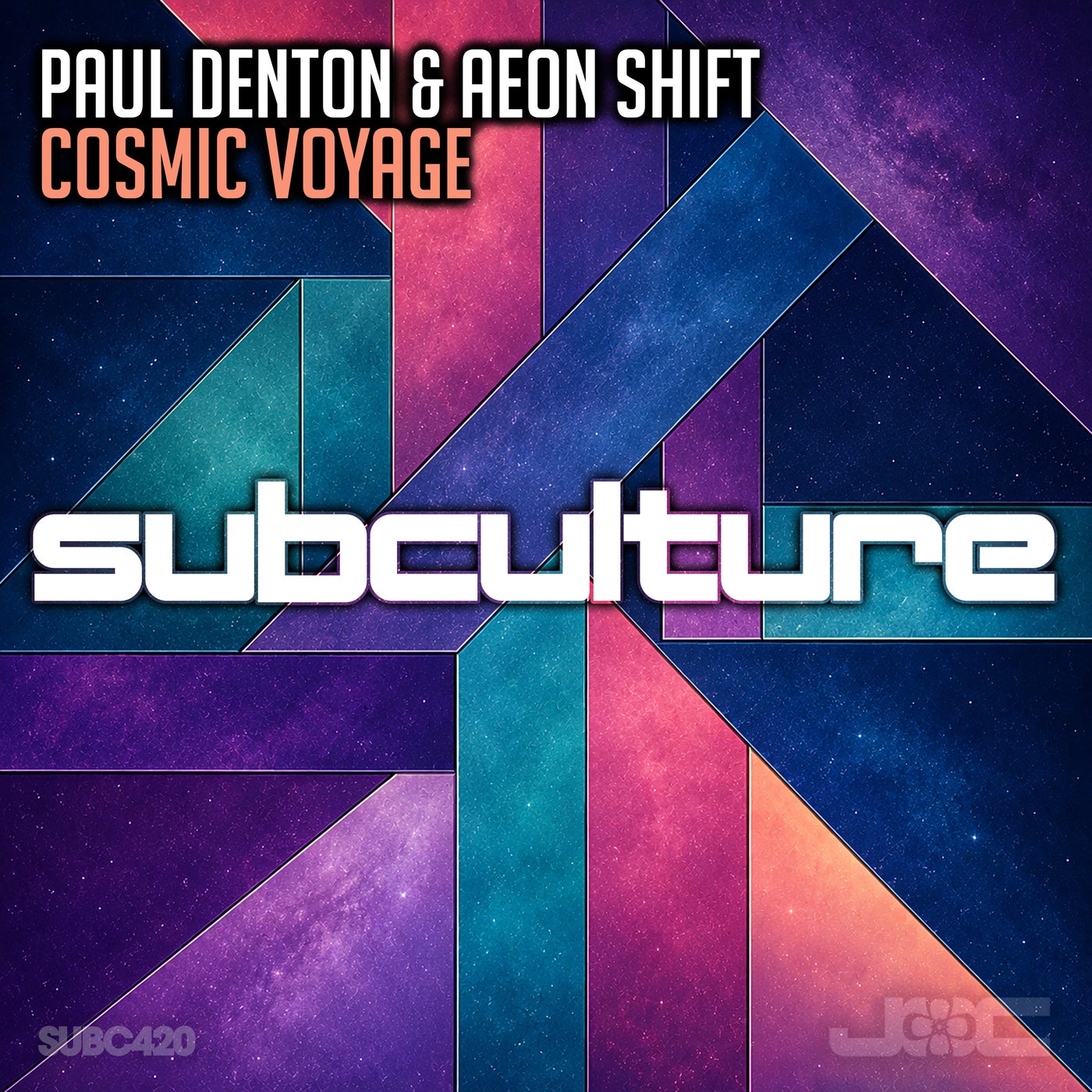 Cover - Paul Denton, Aeon Shift - Cosmic Voyage (Extended Mix) Promo tools