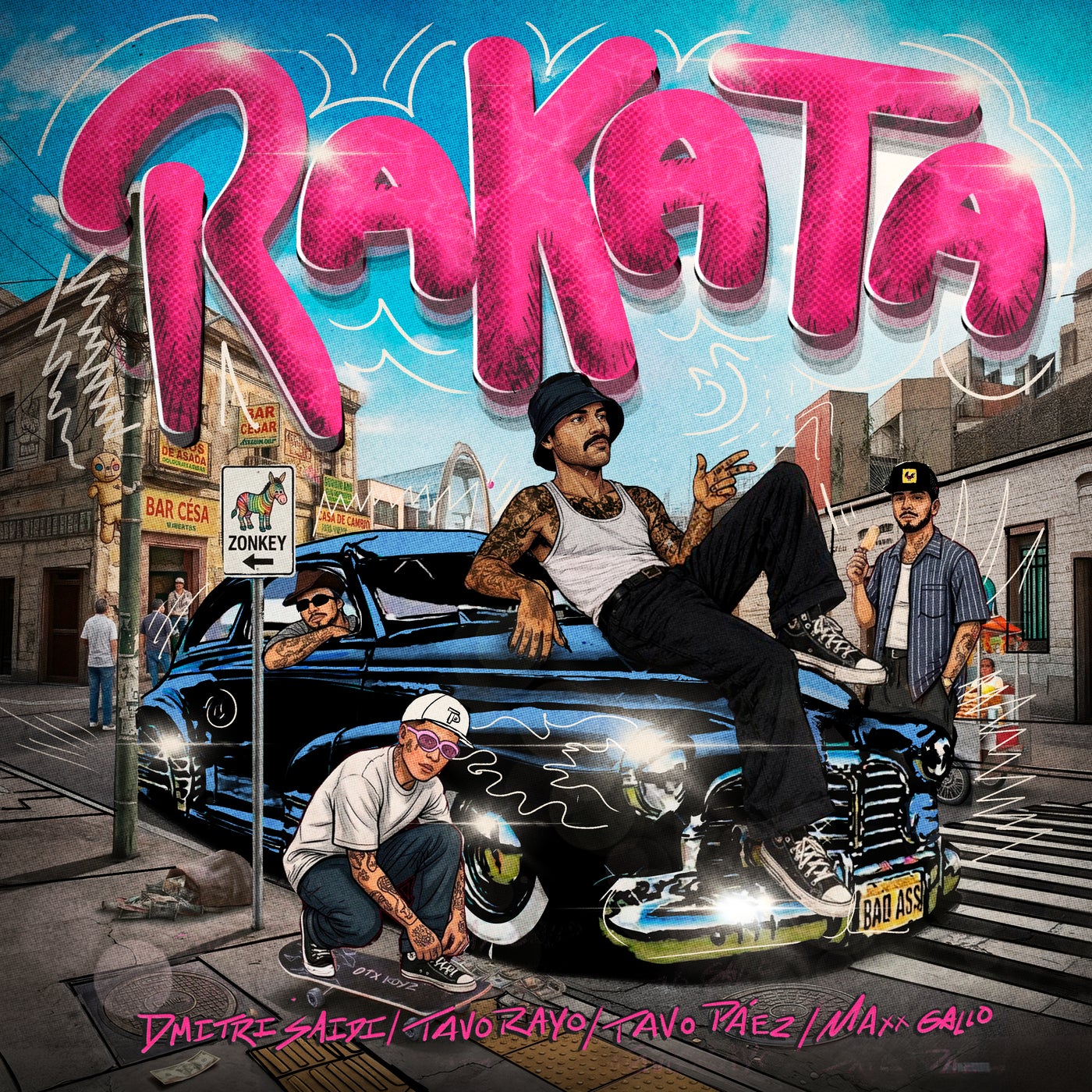 Cover - Dmitri Saidi, Maxx Gallo, Tavo Paez, Tavo Rayo - Rakata (Extended Mix) Promo tools