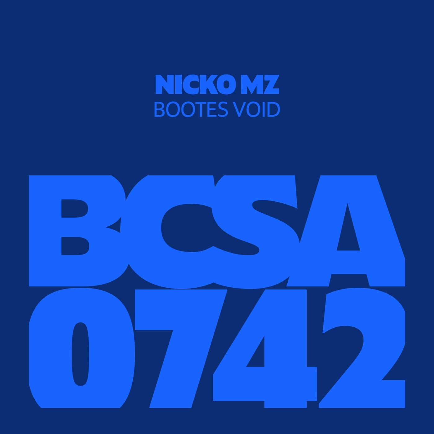 Cover - Nicko MZ - Bootes Void (Original Mix) Promo tools