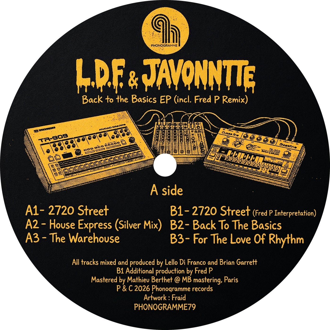 Cover - L.D.F., Javonntte - The Warehouse (Original Mix) 