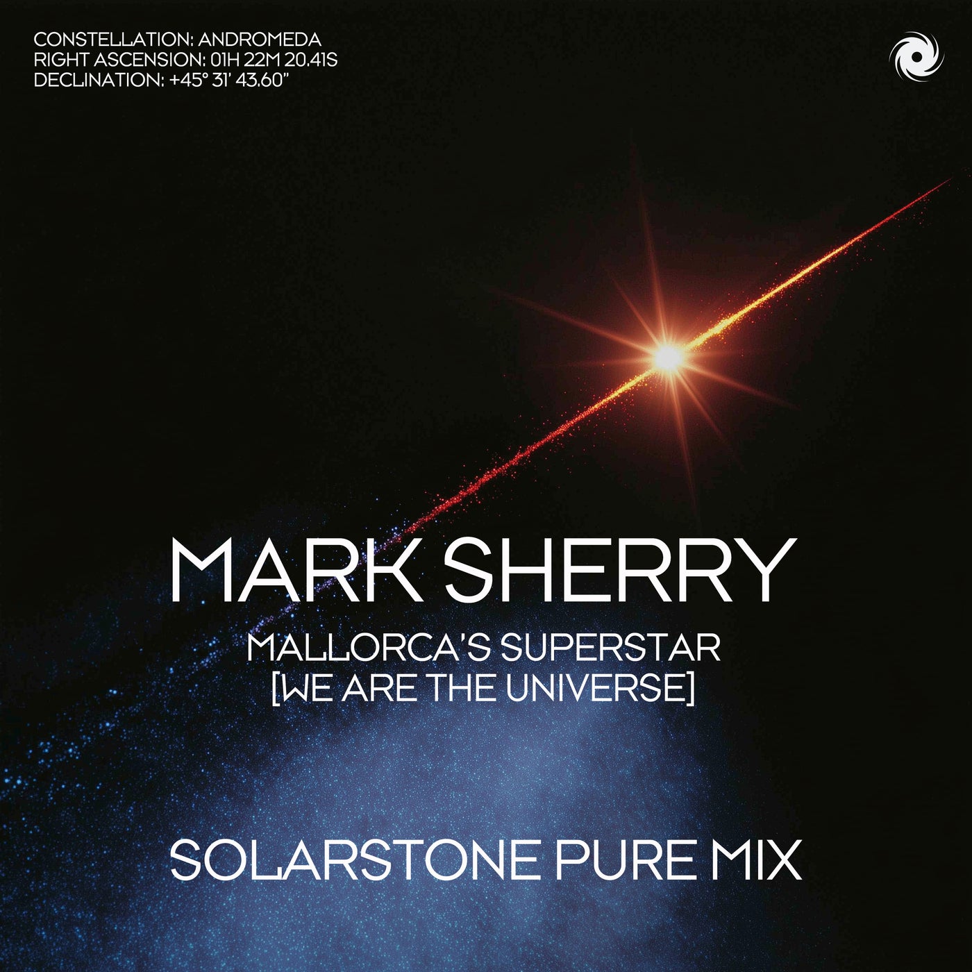 Cover - Mark Sherry - Mallorca's Superstar [We Are The Universe] (Solarstone Extended Pure Mix) Promo tools